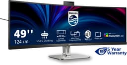 Philips 49B2U6900CH - Ultrawide QHD Curved Monitor - USB-C 100w - RJ45 - KVM switch - HDR400 - Webcam - 5jr Garantie - 49 inch — thumbnail 8
