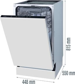 Gorenje GV 520 E 10 EB Volledig ingebouwd 11 couverts — thumbnail 5