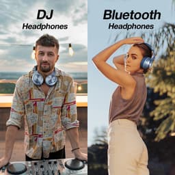 OneOdio Fusion A70 Sky Blue – Draadloze Over-Ear Koptelefoon – DJ & Studio – Hi-Res Audio — thumbnail 11