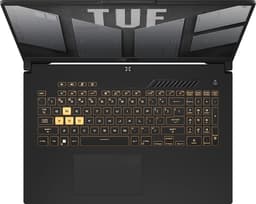 ASUS TUF Gaming F17 FX707ZM-HX011W Intel® Core™ i7 i7-12700H Laptop 43,9 cm (17.3") Full HD 16 GB DDR5-SDRAM 1 TB SSD NVIDIA GeForce RTX 3060 Wi-Fi 6 (802.11ax) Windows 11 Home Grijs — thumbnail 2