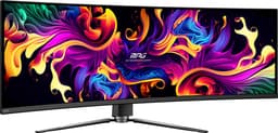 MSI MPG 491CQP QD-OLED - Curved Ultrawide Gaming Monitor - 144 Hz - USB-C PD 90W — thumbnail 7