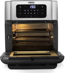 Princess Airfryer Oven 182065 - Heteluchtfriteuse en Oven in één - Groot 10 liter - 3 bakplaten - Rotisseriemand - RVS - Touchscreen — thumbnail 20