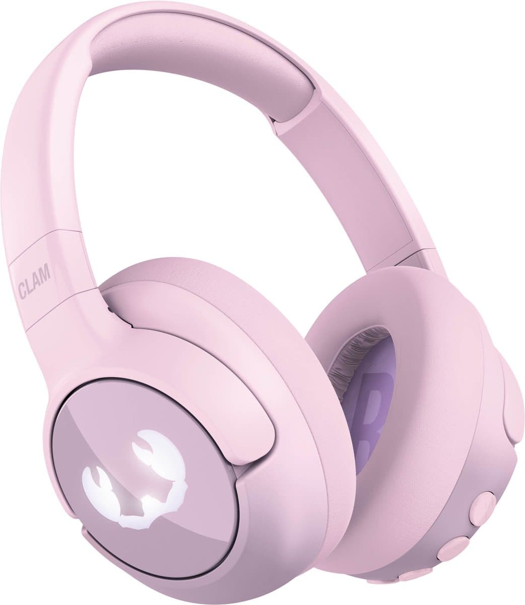 Fresh 'n Rebel Clam Junior - Koptelefoon kind - Kinder koptelefoon met Noise Cancelling - Draadloos (Bluetooth) & Bedraad – Inclusief Aux kabel (1m) - Dizzy Donut — afbeelding 1