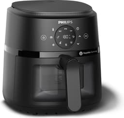 Philips 2000 Series Airfryer - NA210/00 - Kijkvenster - RapidAir - 3.2L - Tot 3 Personen - Zwart — thumbnail 1
