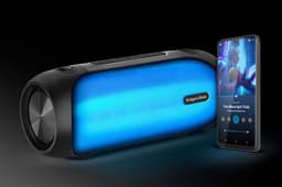 Krüger & Matz Street XL Draadloze Draagbare Bluetooth Speaker Met FM Radio - RGB Verlichting - TWS Functie - Waterdicht - 30W - Zwart — thumbnail 15