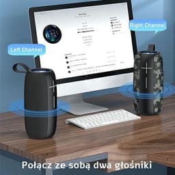 Awei Y370 - Draagbare Bluetooth Speaker - 20W - Zwart - Waterdicht — thumbnail 3