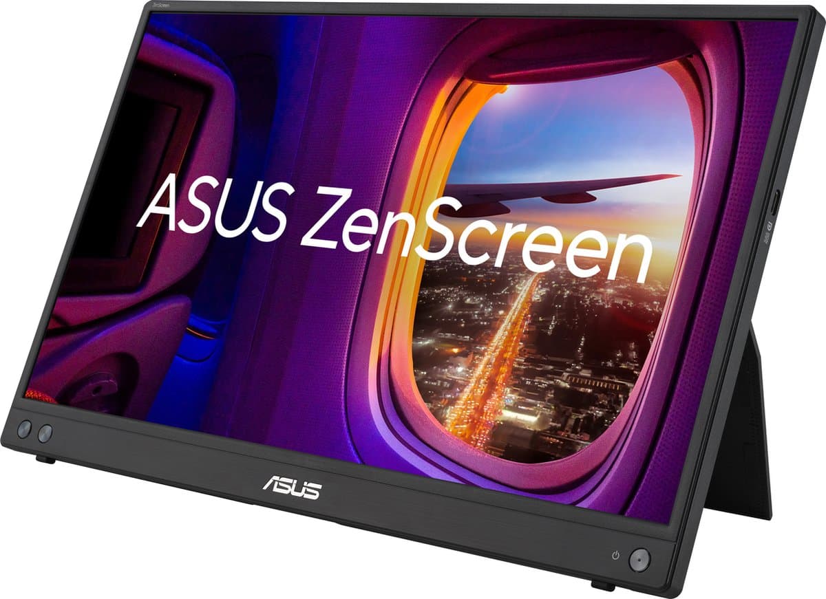 ASUS ZenScreen MB16AHV - Portable USB-C Monitor - FHD - 5ms - 60hz — afbeelding 1