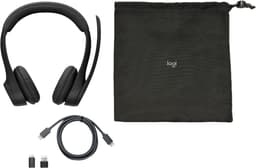 Draadloze hoofdtelefoon Logitech 981-001451 Zwart — thumbnail 2