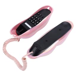 Store_8 - Liptelefoon - Vaste Telefoon - Uniek Design - Roze - Telefoon voor Decoratie - Kunsttelefoon - Geschikt voor Thuis en Kantoor - Lip Phone — thumbnail 3