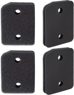 Filters compatibel met Miele T1 droger - 9164761 - warmtepompdroger - sponsfilter - pluisfilter - schuim-filtermat - fijn - grof - 207 x 157 x 30 mm — thumbnail 7