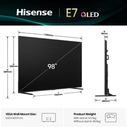 Hisense 98E7Q - 98 inch - 4K QLED - 2025 — thumbnail 9