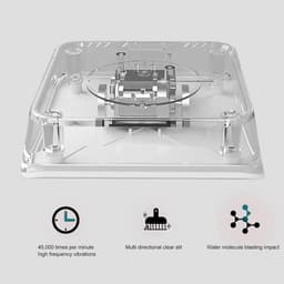 Mini Vaatwasser - Ultrasoon Apparaat - Snel Servies Reinigen - Draagbaar Ontwerp - Compact Formaat - Wit — thumbnail 3