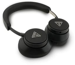 Guess PU Saffiano Triangle Logo ENC Headphone - Geschikt voor Bluetooth Smartphones - Zwart — thumbnail 4