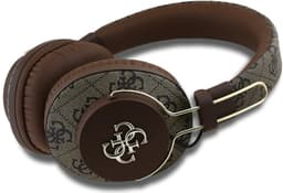 Guess ENC - Koptelefoon - Bluetooth - Metalen Afwerking - 4G Logo - Bruin — thumbnail 2