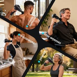 Massage Gun Professioneel - Massage Apparaat - Theragun spierontspanning — thumbnail 2