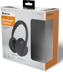 Denver Bluetooth Koptelefoon - Over Ear - Draadloos - Handsfree Bellen - BTH235B — thumbnail 6