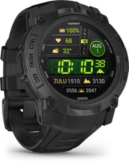Garmin Instinct® 3 – 50 mm, AMOLED, Tactical Edition Zwart met zwart siliconen band — thumbnail 2