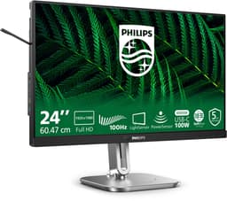 Philips 5000 series 24B2G5301/00 computer monitor 60,5 cm (23.8") 1920 x 1080 Pixels Full HD LCD Zwart — thumbnail 6