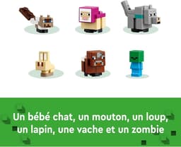 LEGO Minecraft De dierenopvang - 21253 — thumbnail 21