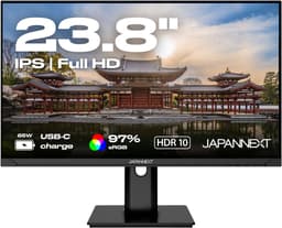 Bureaumonitor 23,8’’ inch FULL HD 75 Hz JN-IPS238FHDR-C65W-HSP — thumbnail 2