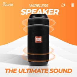 Pulver Draadloos Speaker Zwart - Muziek box - TG Prox - 10 watt - Speakers – Draadloos – werkt op bluetooth — thumbnail 6