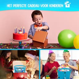ZINLY® Kindertablet - 7 inch - Langdurig gebruik - kids tablet - Voor kinderen vanaf 3 jaar - Ouderlijk Toezicht App - Blauw — thumbnail 3