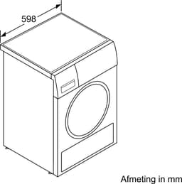 Siemens WQ35G2D0NL - iQ500 - Wasdroger - Warmtepompdroger - Zelfreinigende condensor blijvend energiezuinig - autoDry: bereikt uitstekende droogresultaten - speedPack: Bespaart tijd — thumbnail 6