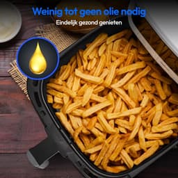 Core® Mini airfryer - Airfryer - Airfryer klein - Wit - ‎ ‎40cm x 33cm x 33cm — thumbnail 2