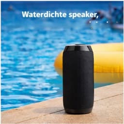 Premium Draadloze Bluetooth Speaker V5.3 Wireless Speaker-Draadloze Luidspreker Stereo Sound Draadloze Luidspreker – Waterdicht IPX7 – 10-15 Uur Batterij – Mini Outdoor Speaker – FM Radio – AUX & TF/SD – 5-10W Krachtig– (zwart)Draagbare Speaker — thumbnail 5