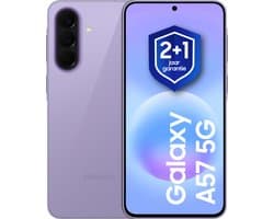 Samsung Galaxy A57 5G - 128GB - Awesome Lilac + 1 jaar extra garantie