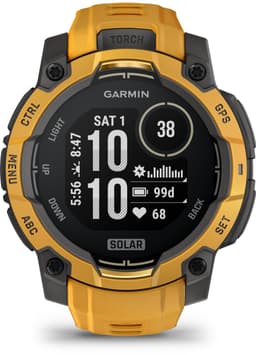 Garmin Instinct® 3 Solar – GPS Smartwatch – 45 mm – Zonne-energie – Sunburst/Geel – Limited Edition — thumbnail 1