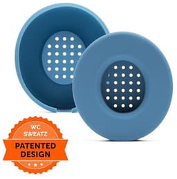 Zweetbestendige Hoofphone Covers voor Beats Solo - Comfortabel, Wasbaar en Gepatenteerd - Blue Slate — thumbnail 2