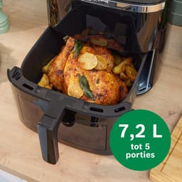 Bosch MAF671B0 Airfryer XXL - Serie 6 - 7,2L - Shake alarm - Kijkvenster - Warmhoudfunctie - 7 programma's - Tot 5 personen - Zwart — thumbnail 3