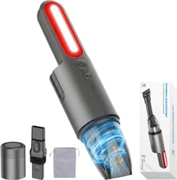 Nuvance Auto Stofzuiger - 6000Pa - Draadloos - Usb Oplaadbaar - Handstofzuiger - Autostofzuiger - Kruimelzuiger - Kleine Stofzuiger — thumbnail 1
