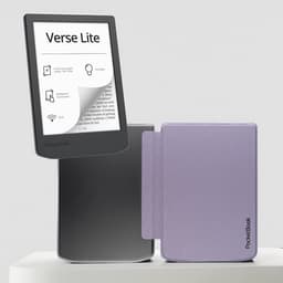 PocketBook Verse Lite - E-reader - Transparant Paars Hoesje - Voordeelbundel — thumbnail 1
