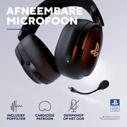 Trust GXT 499 Forta - Draadloze Gaming Headset - Official Licensed voor PS5 - werkt op PS4/PS5 - Batterijduur tot 55 uur - met USB-ontvanger - Zwart — thumbnail 9