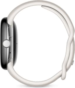 Google Pixel Watch - Smartwatch - 41 mm - LTE - Zilver (Beige) — thumbnail 2