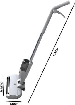 Alles-in-één vloerreiniger – 180W 3-in-1 draadloze stofzuiger, dweil & droogreiniger, elektrische dweil voor meerdere oppervlakken (nat/droog), sproeifunctie en stofzuigfunctie, dubbel tanksysteem, 60 minuten gebruiksduur, gemotoriseerde turbokop — thumbnail 9