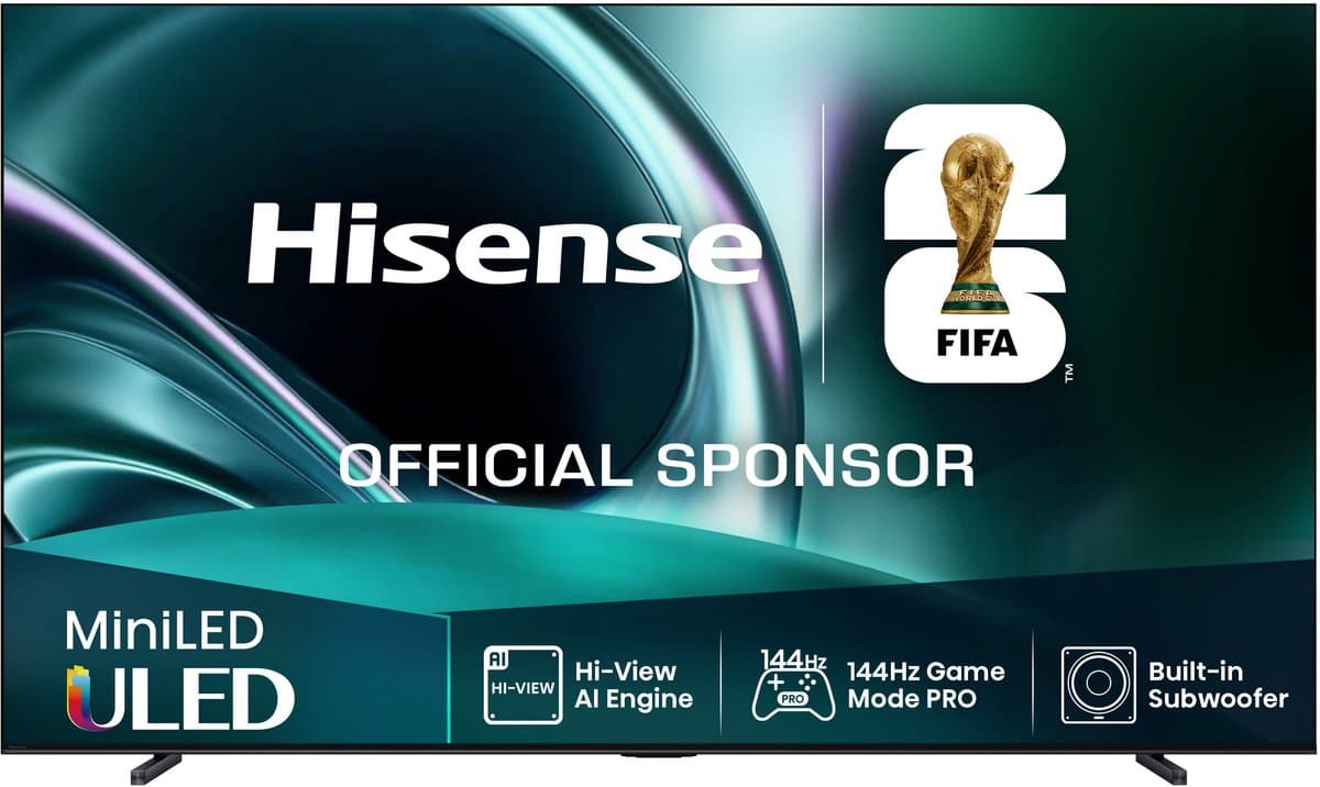 Hisense televisie 85U7Q 4K ULED Mini-LED 144Hz 2025 — afbeelding 1