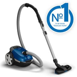 Philips Stofzuiger met Zak Performer Compact XD3110/09 - Lang Snoer - Alle Vloertypen - TriActive mondstuk - Incl 2 Extra Mondstukken - Blauw — thumbnail 2