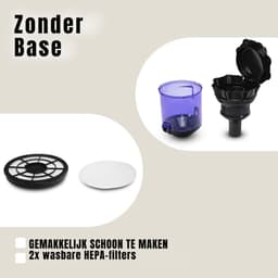 Core® Steelstofzuiger met snoer - Steelstofzuiger - Stofzuiger - Zwart - 112cm x 25cm x 58cm — thumbnail 7