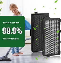 JC's® - HEPA Filter Geschikt voor Miele Stofzuiger – Vervangt SF-HA 50 – Voor Complete C3, C2, Compact C2, S8, S6, S5 – Premium Kwaliteit – 2 STUK(S) — thumbnail 4