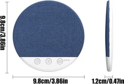 Slaapsprekers - kussenspeaker - Slaapgeluidsspeaker - muziek bij het kussen - timer voor uitschakelen - lichte muziek - witte ruis - Bluetooth - verbinding - slaapondersteuner - speaker onder het kussen - geschikt voor rustige nachten — thumbnail 7