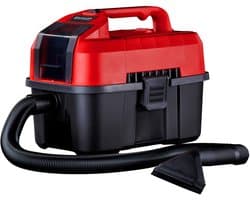 Einhell Accu Nat-/Droogzuiger TE-VC 18/10 Li Solo - Power X-Change - 18 V/Li-Ion - 10 L - 90 mbar - Slanglengte/-diameter: 2.0 m/36 mm - 72 dB - Blaasfunctie - Incl. 6-delige Accessoireset - Excl. accu en lader