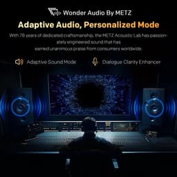 METZ 50MUF7000Z UHD TV 50 inch – 4K – Smart Google TV – HDR10 – Dolby Vision & Atmos – WiFi – Triple Tuner — thumbnail 3