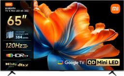 Xiaomi TV S Mini LED 2026 Smart TV – 65 Inch – 4K QLED Google TV — thumbnail 1