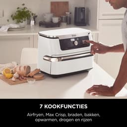 Ninja Foodi FlexDrawer Mega Dubbele Airfryer XXL - 10.4 Liter - Twee Kookvakken of Één MegaZone - Heteluchtfriteuse - Wit - AF500EUWH — thumbnail 7