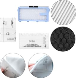 Filters voor Miele-compatibele stofzuigers Compact C1 C2 Complete C2 C3 Serie S4 S5 S6 S8 SA-SF 50 SF-AA 50 [Set van 9] Phonillico® — thumbnail 2