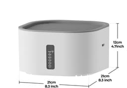 Rolu 2-in-1 Luchtreiniger – Luchtbevochtiger – Luchtreinigers Met HEPA Filter – Allergie – Hooikoorts - Wit — thumbnail 2