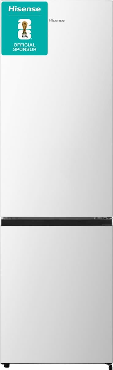 Hisense RB329N4AWE - Koel-vriescombinatie - Energielabel E - No-Frost - Wit - Multi Air Flow - Fast Freeze - 255 Liter — afbeelding 1
